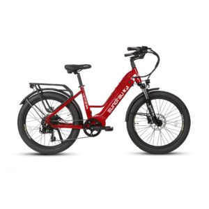 Trailblazer 26 electric trail bike in studio view